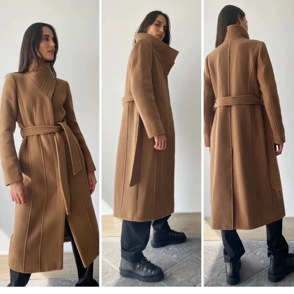 Aritzia Babaton Connor Coat Long NEW - Picture 2 of 3